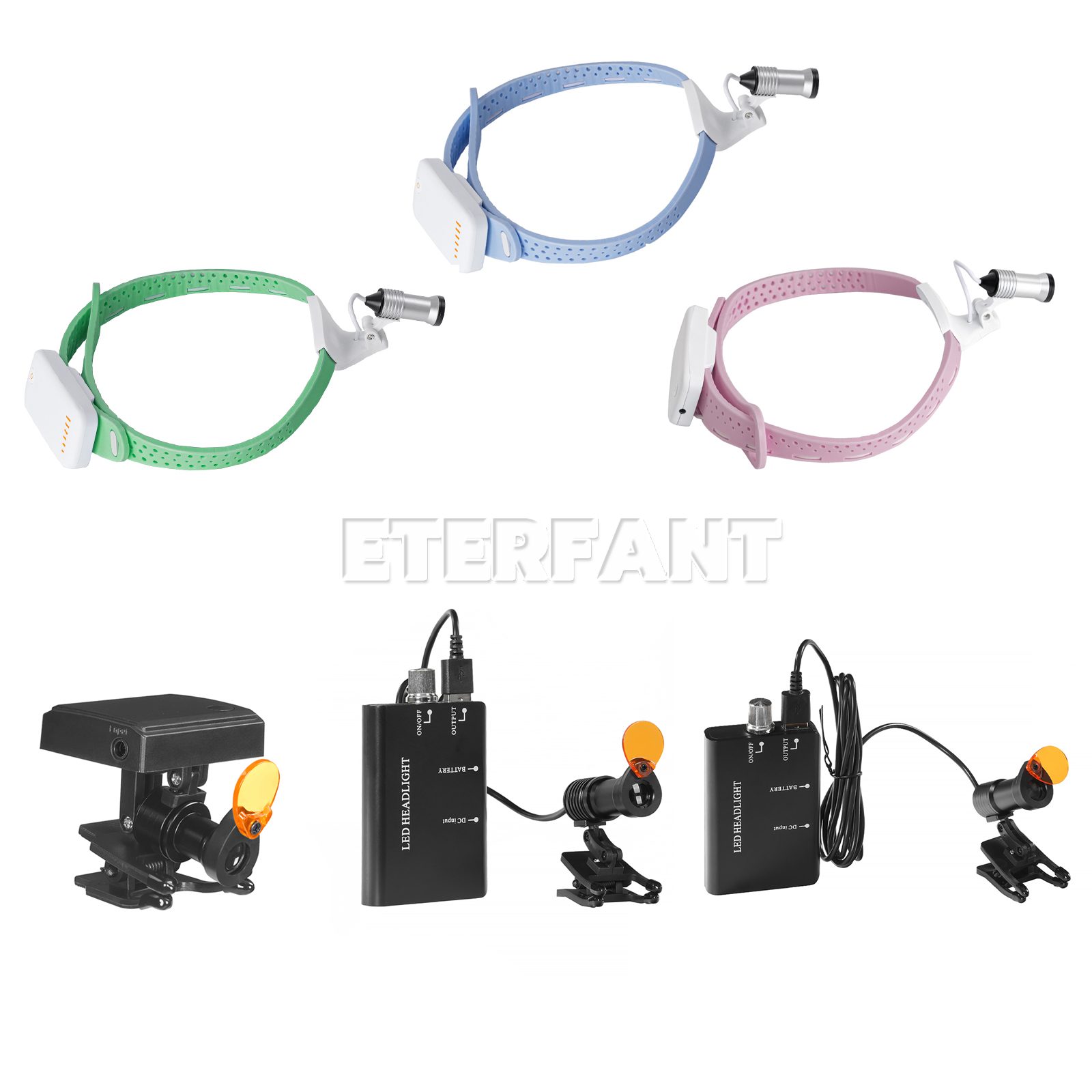Dental Lightweight Head Lamp S - đánh giá và giá Led Medical Headlight