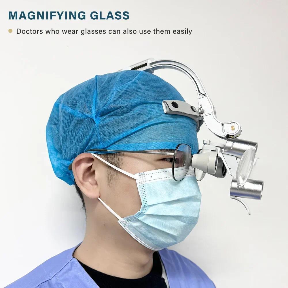 5W Dental LED Headlight 2.5X 3 - đánh giá và giá Led Medical Headlight