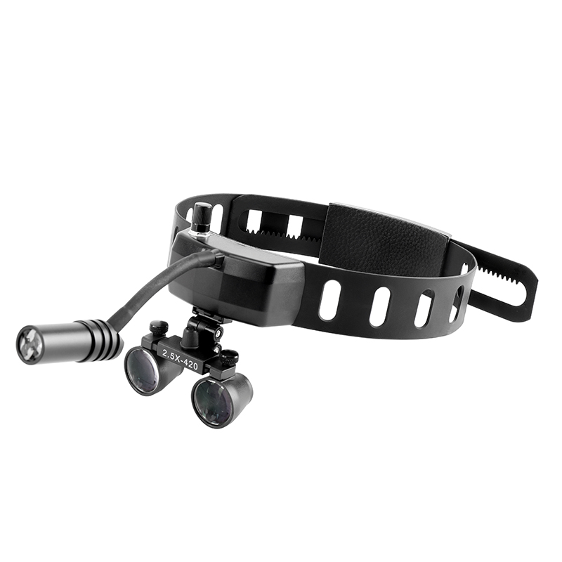 Loupe Glasses Type 5W LED Ligh - đánh giá và giá Led Medical Headlight
