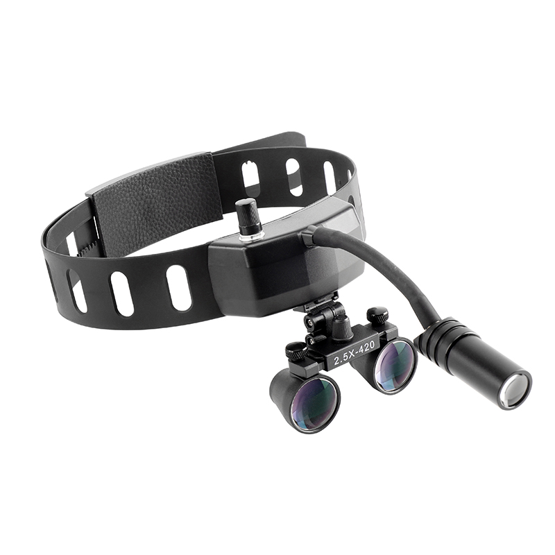 Loupe Glasses Type 5W LED Ligh - đánh giá và giá Led Medical Headlight