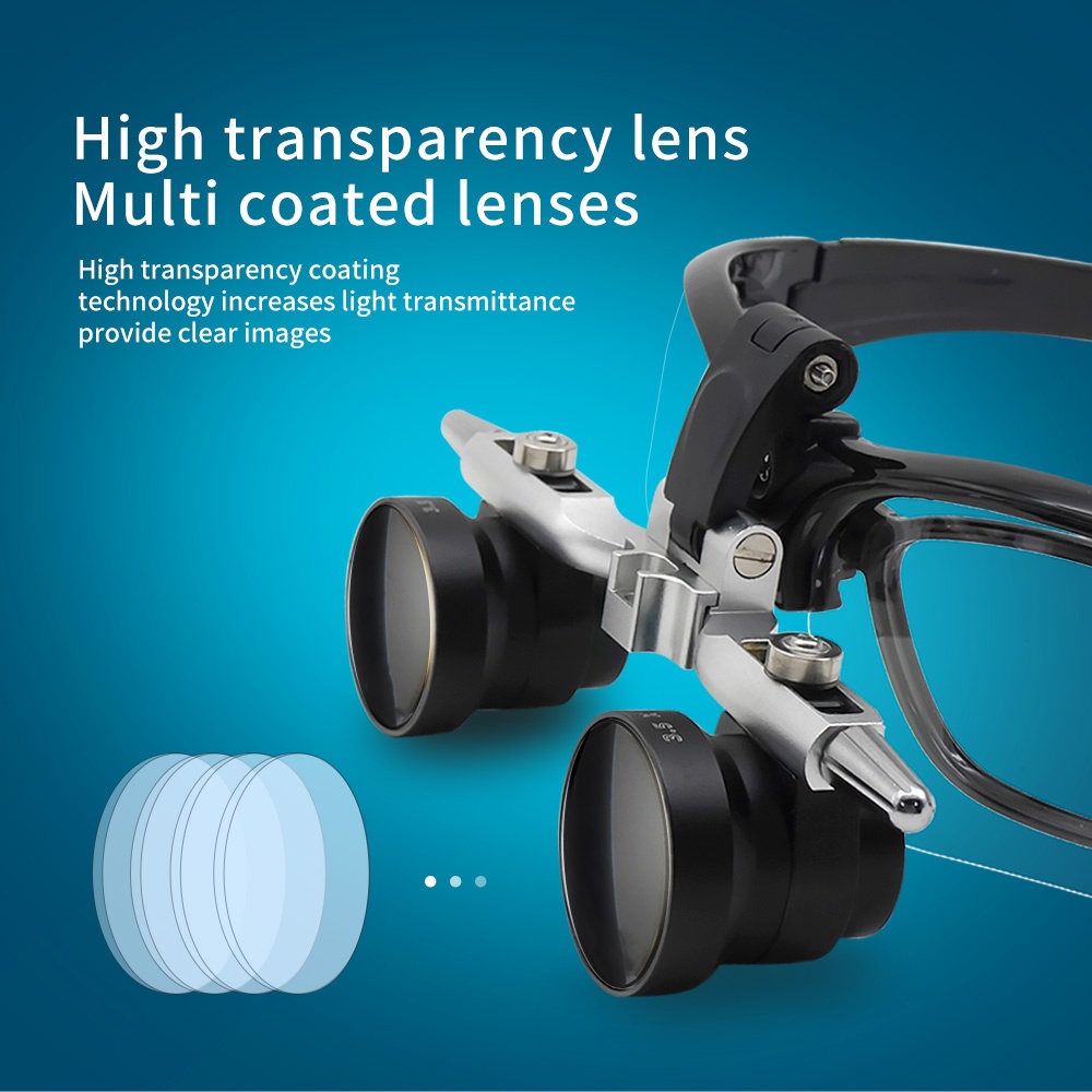 Dental Binocular Loupes 3.5X M - đánh giá và giá Led Medical Headlight