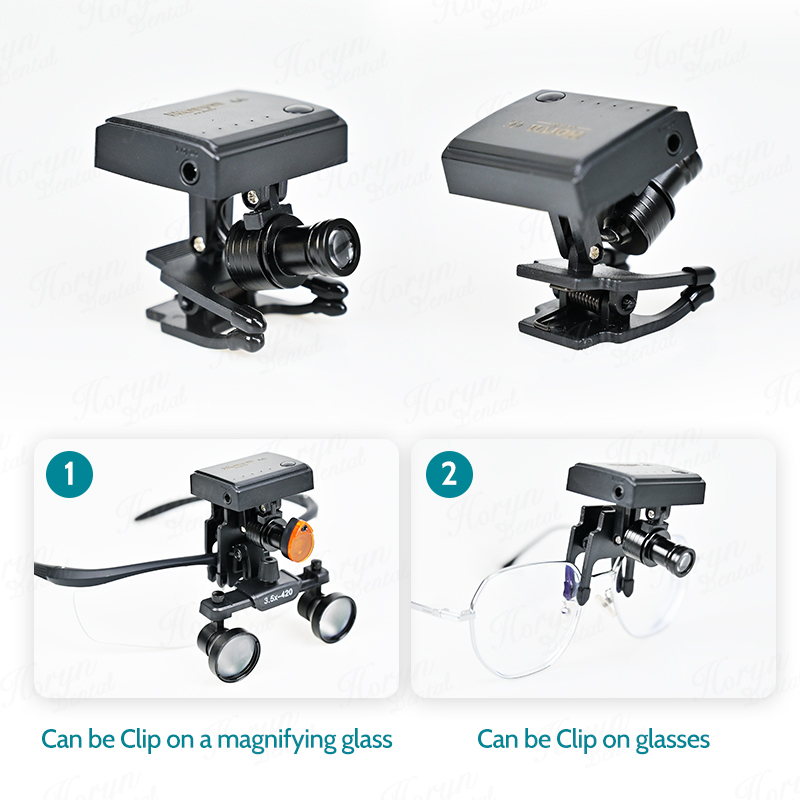 Dental 5W Wireless LED Headlig - đánh giá và giá Led Medical Headlight