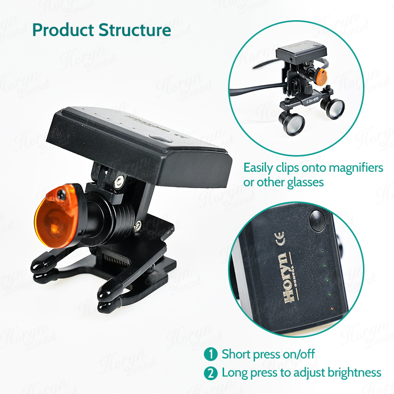 Dental 5W Wireless LED Headlig - đánh giá và giá Led Medical Headlight