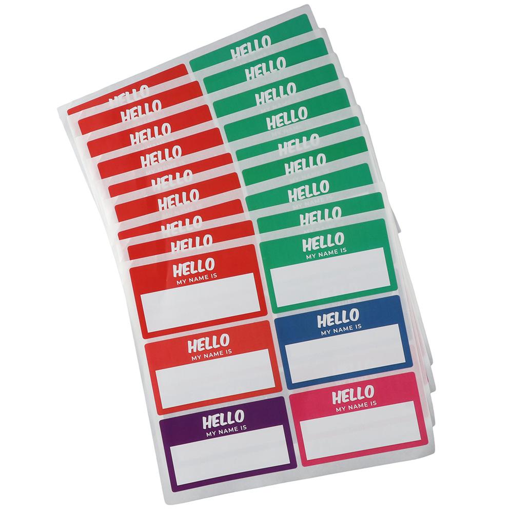 10 Sheets Hello My Name is Nam - đánh giá và giá Medical Label